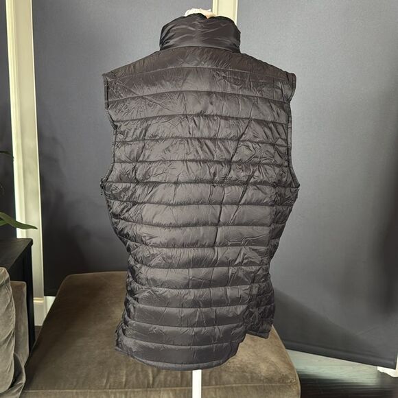 Unisex Black Quilted Puffer Heated Vest Zip Front Size XL NEW - Picture 4 of 16